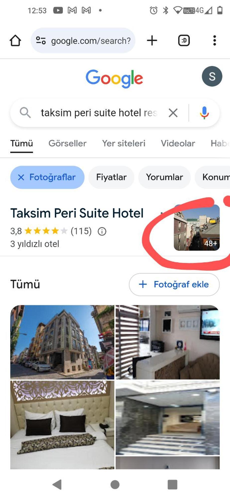 Taksim Peri Suite Стамбул Экстерьер фото